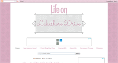 Desktop Screenshot of lifeonlakeshoredrive.com